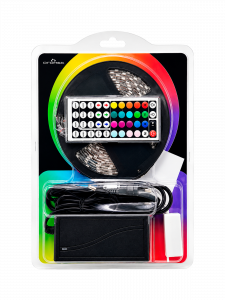 Огонек OG-LDL01 набор LED лента RGB 5м (5050,IP65,блок,пульт)
